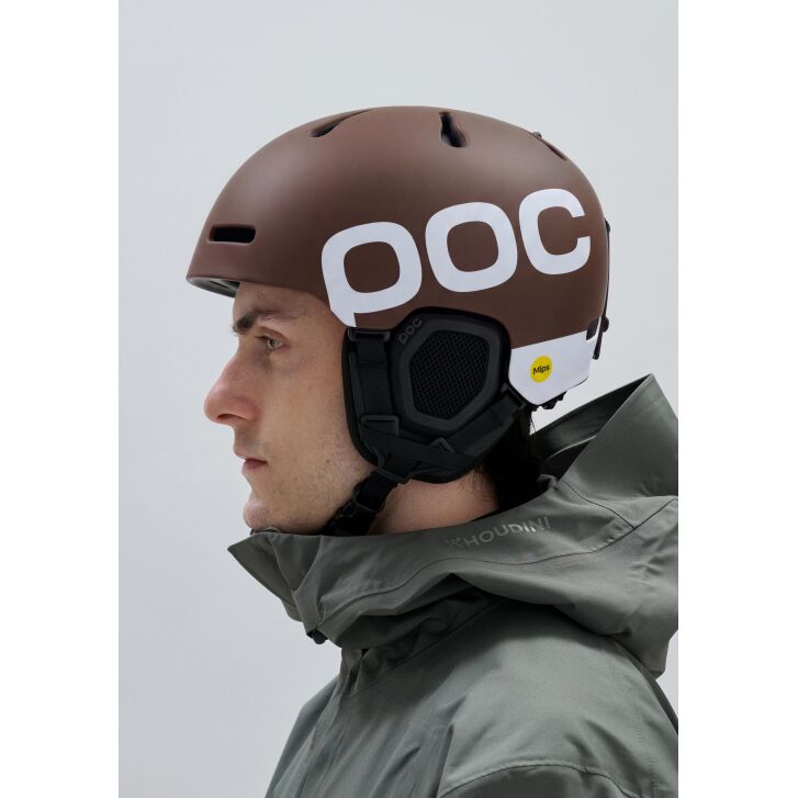 Poc Fornix BC Mips Ski Helm (Brown Matt)