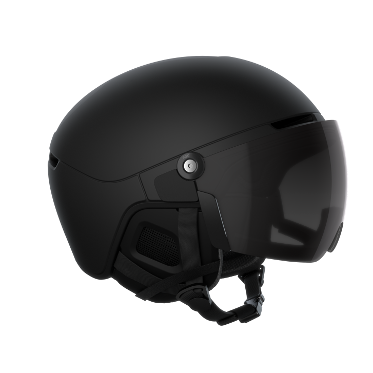 Poc Obex Mips Visor Ski Helm (Black/Black)