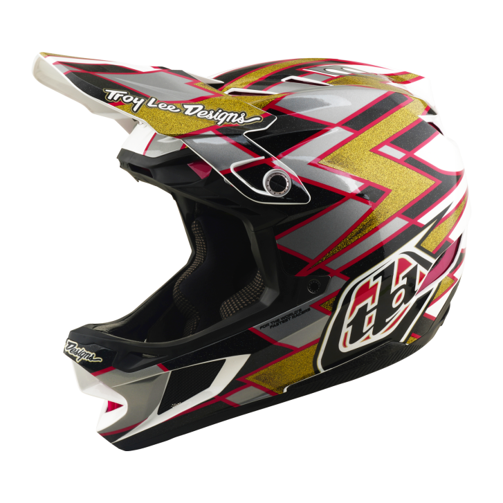 Troy Lee Designs D4 Composite Mountainbike Helm (Flush Black)