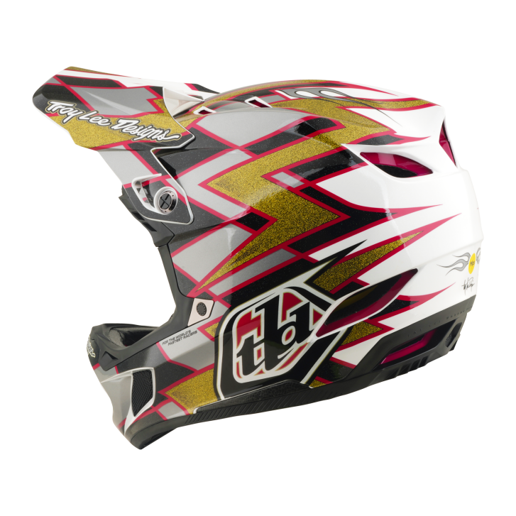 Troy Lee Designs D4 Composite Mountainbike Helm (Flush Black)