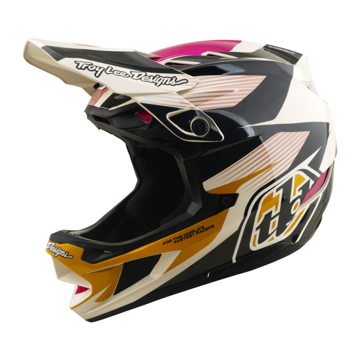 Troy Lee Designs D4 Polyacrylite Mountainbike Helm (Turbo Acid)