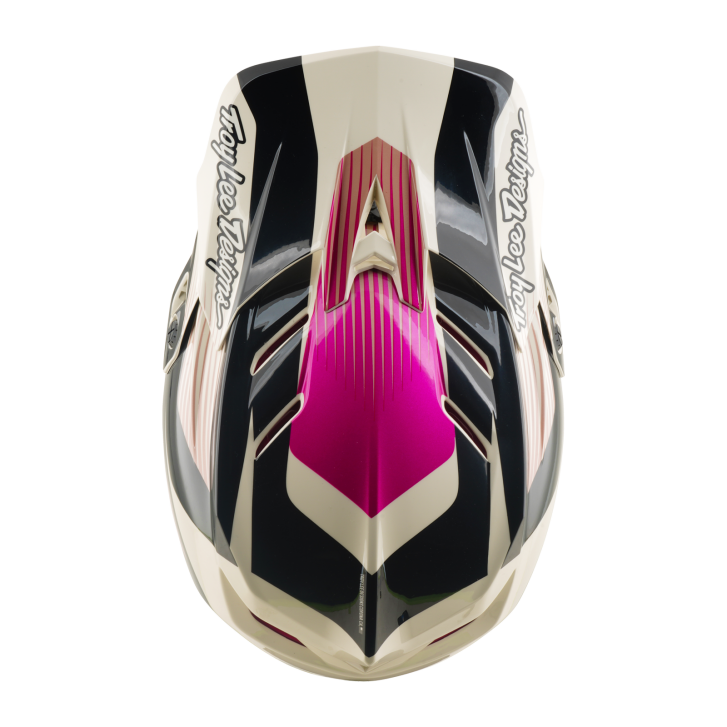 Troy Lee Designs D4 Polyacrylite Mountainbike Helm (Turbo Acid)