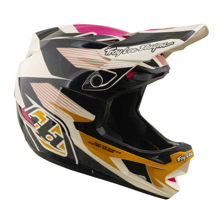 Troy Lee Designs D4 Polyacrylite Mountainbike Helm (Turbo Acid)