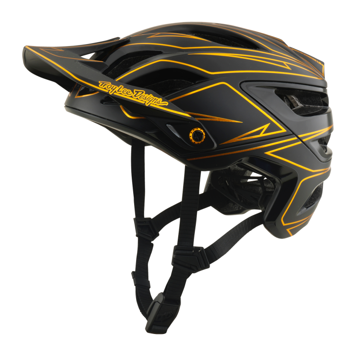 Troy Lee Designs A3 Mountainbike Helm (Pinstripe Black)