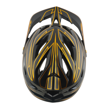 Troy Lee Designs A3 Mountainbike Helm (Pinstripe Black)