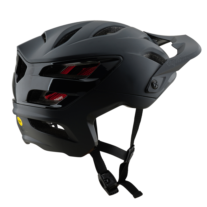 Troy Lee Designs A3 Mountainbike Helm (Matte Black)