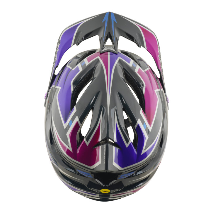 Troy Lee Designs A3 Mountainbike Helm (Black/Purple)