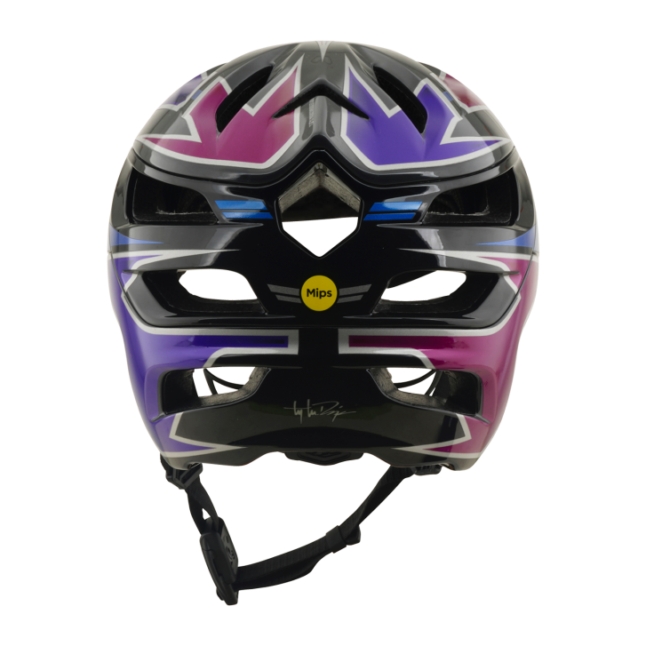 Troy Lee Designs A3 Mountainbike Helm (Black/Purple)