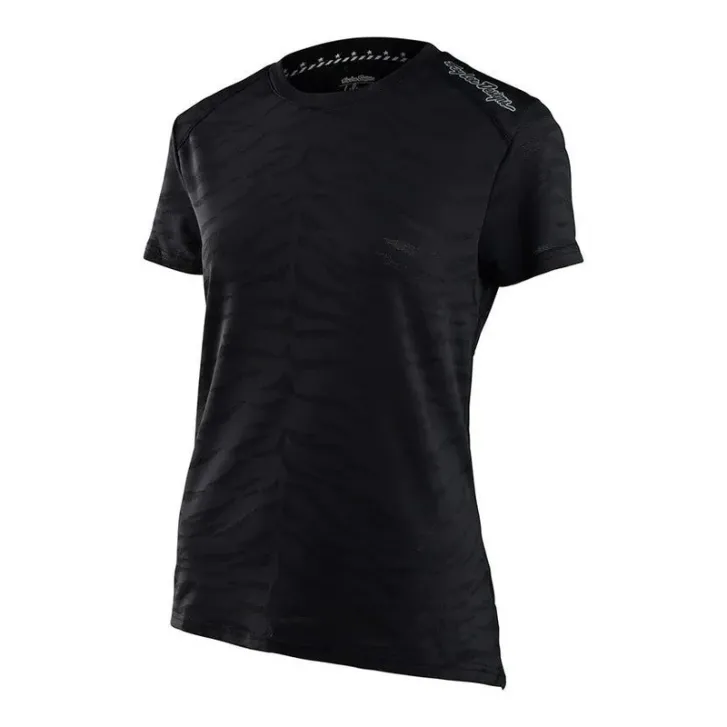 Troy Lee Designs Womens Lilium SS Jersey (Jaquard Black)