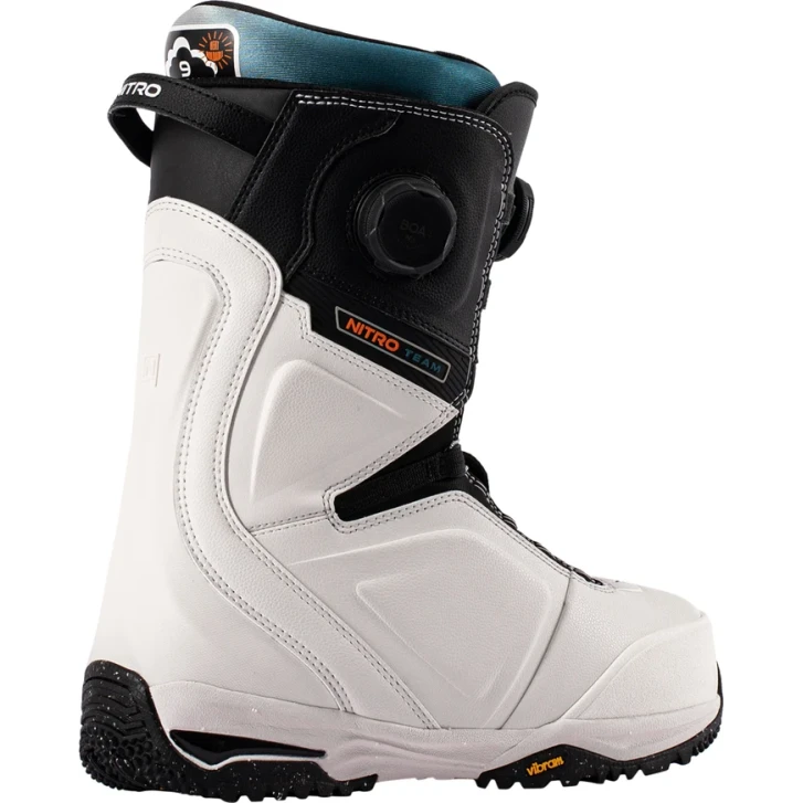 Nitro Team Boa Snowboard Boot (White/Black)