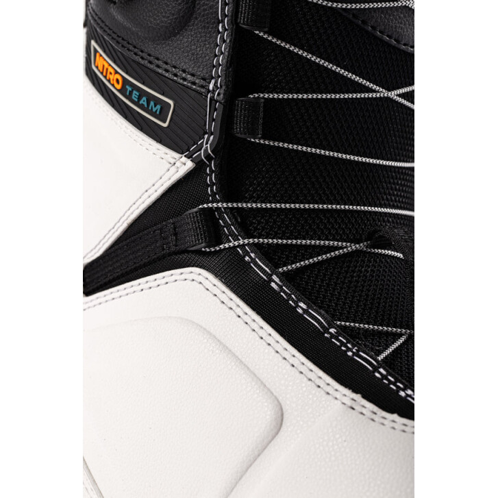Nitro Team Boa Snowboard Boot (White/Black)