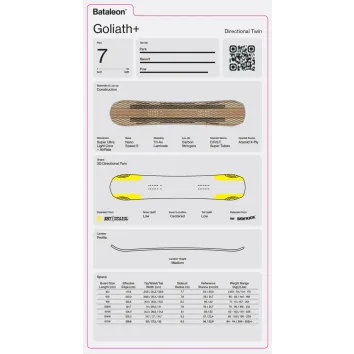 Bataleon Goliath+ Snowboard 2027