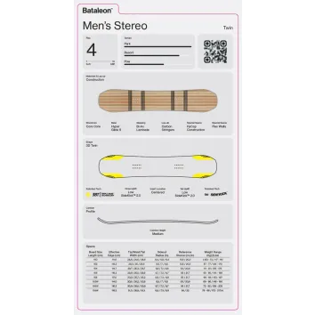 Bataleon Stereo Snowboard 2027