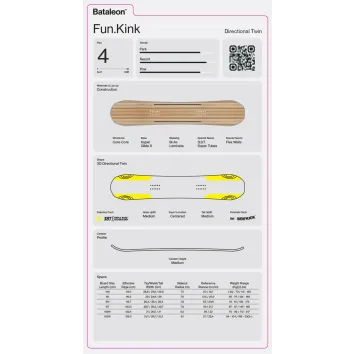Bataleon FUNKINK Snowboard 2027