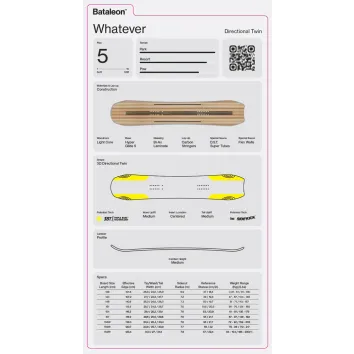 Bataleon Whatever Snowboard 2027