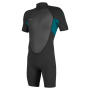 ONeill Reactor 2 BZ 2mm Shorty (Black/Tide Pool)