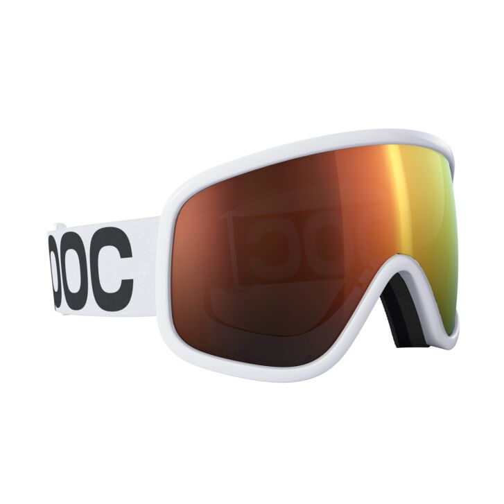 Poc Tarsal Ski Brille (White/Sunny Orange)