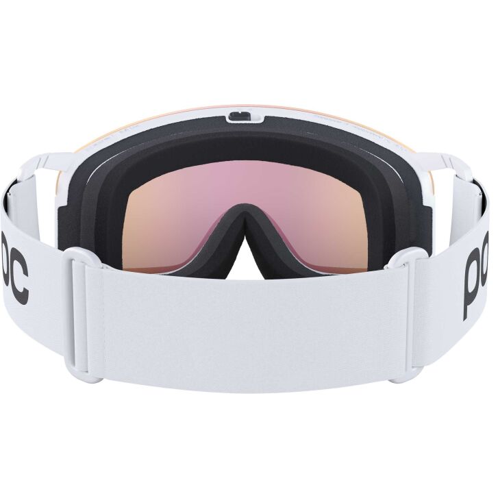 Poc Nexal Mid Ski Brille (White/Sunny Orange)