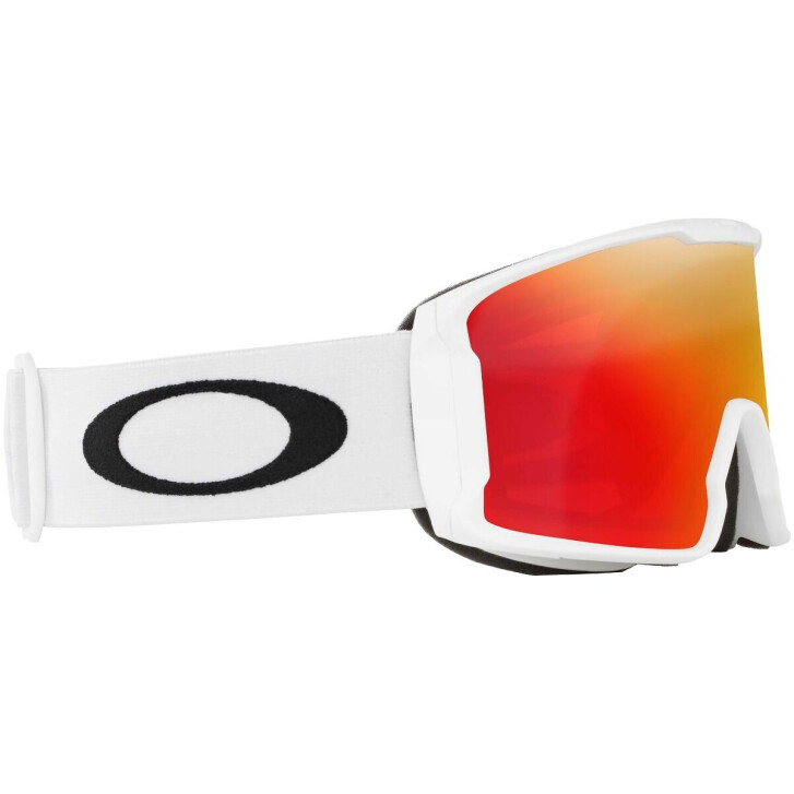Oakley Line Miner L Ski Brille (White/Prizm Torch)