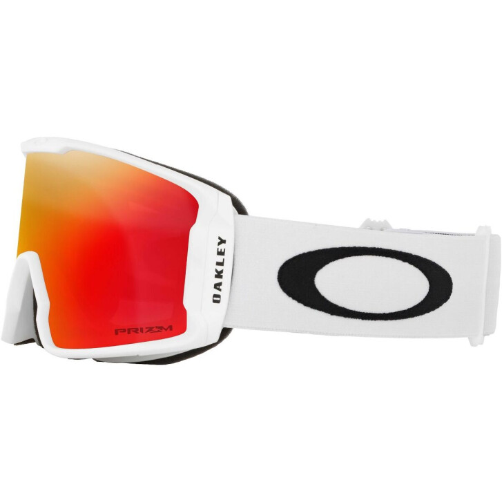 Oakley Line Miner L Ski Brille (White/Prizm Torch)