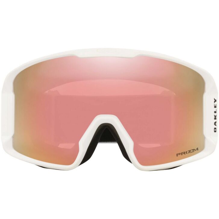 Oakley Line Miner L Ski Brille (White/Prizm Rose)