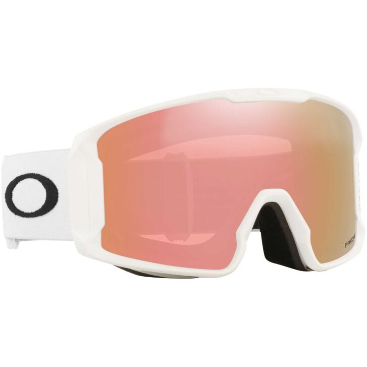 Oakley Line Miner L Ski Brille (White/Prizm Rose)