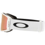 Oakley Line Miner L Ski Brille (White/Prizm Rose)