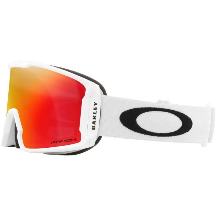 Oakley Line Miner M Ski Brille (White/Prizm Torch)