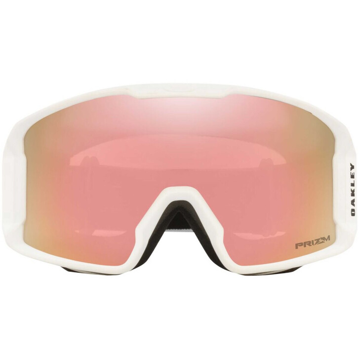 Oakley Line Miner M Ski Brille (White/Prizm Rose Gold)