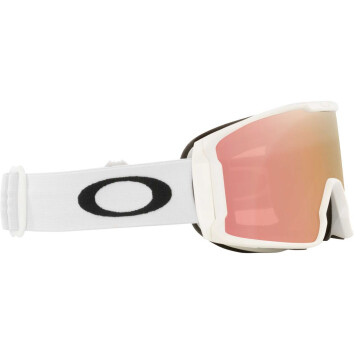 Oakley Line Miner M Ski Brille (White/Prizm Rose Gold)