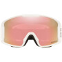Oakley Line Miner M Ski Brille (White/Prizm Rose Gold)