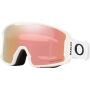 Oakley Line Miner M Ski Brille (White/Prizm Rose Gold)