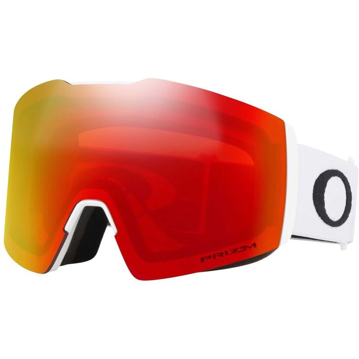 Oakley Fall Line L Ski Brille (White/Prizm Torch)