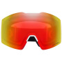 Oakley Fall Line L Ski Brille (White/Prizm Torch)