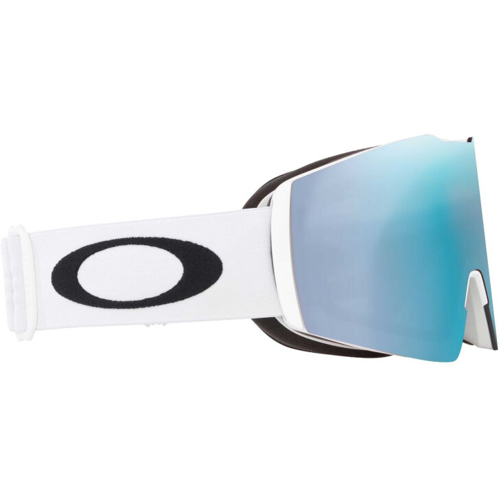 Oakley Fall Line L Ski Brille (White/Prizm Sapphire)