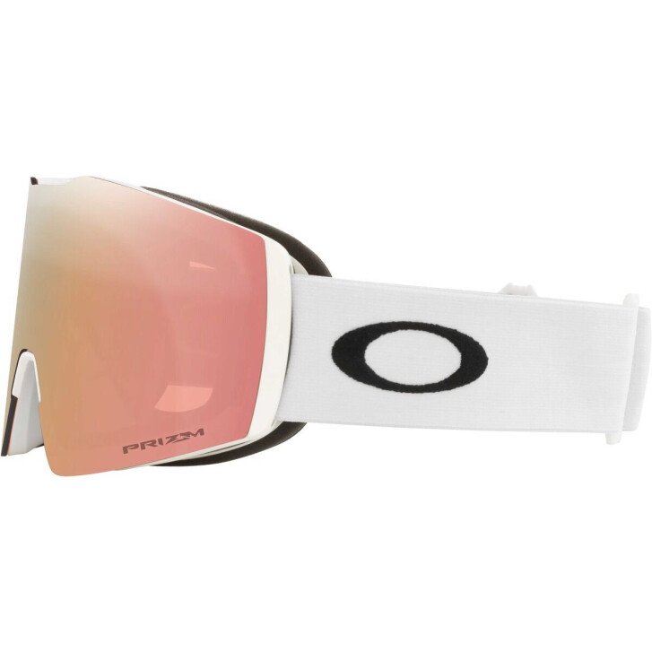 Oakley Fall Line L Ski Brille (White/Prizm Rose)
