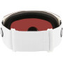 Oakley Fall Line L Ski Brille (White/Prizm Rose)