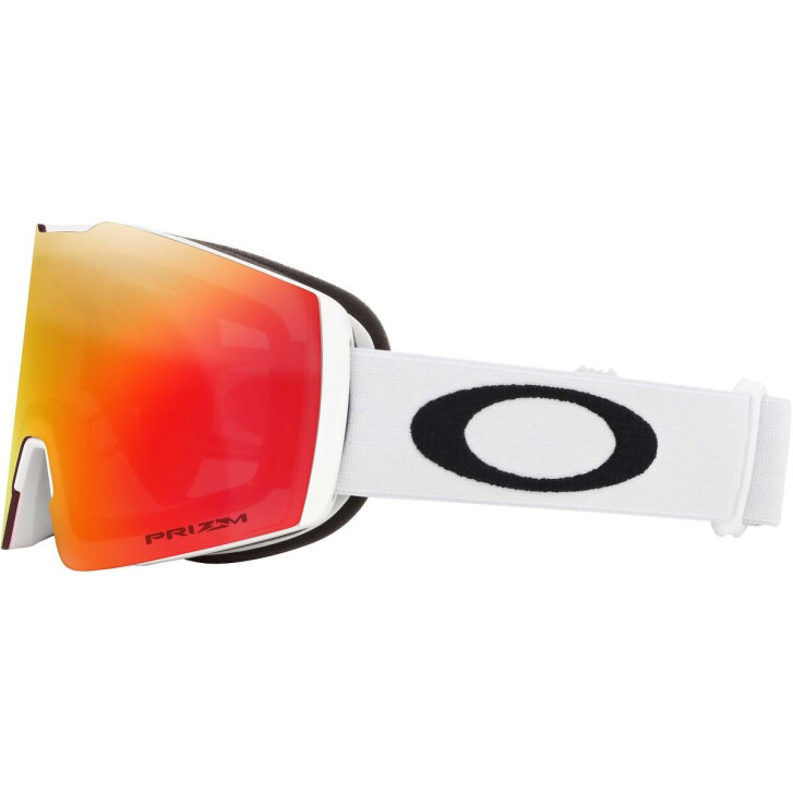 Oakley Fall Line M Ski Brille (White/Prizm Torch)