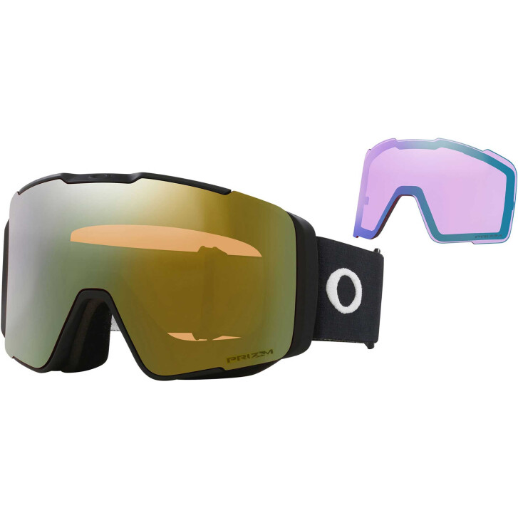 Oakley Line Miner Pro L Ski Brille (Black/Prizm Sage)