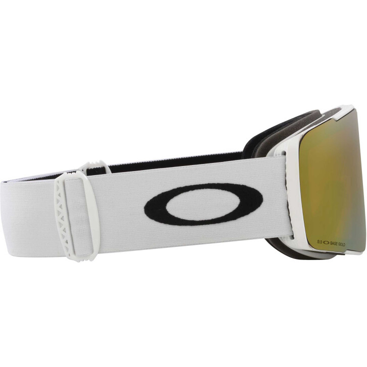Oakley Line Miner Pro L Ski Brille (White/Prizm Sage)