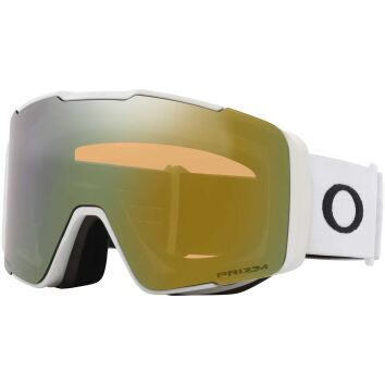 Oakley Line Miner Pro L Ski Brille (White/Prizm Sage)