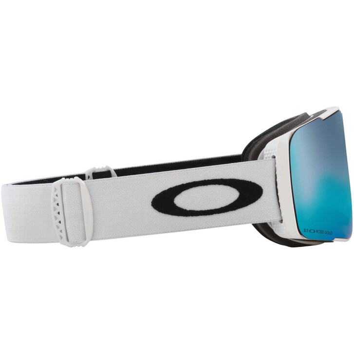 Oakley Line Miner Pro L Ski Brille (White/Prizm Sapphire)