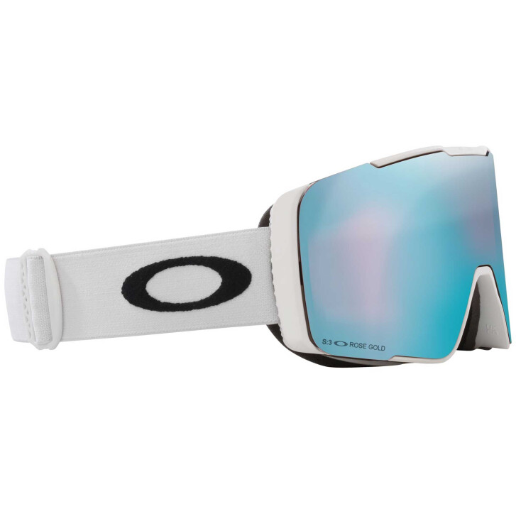 Oakley Line Miner Pro L Ski Brille (White/Prizm Sapphire)