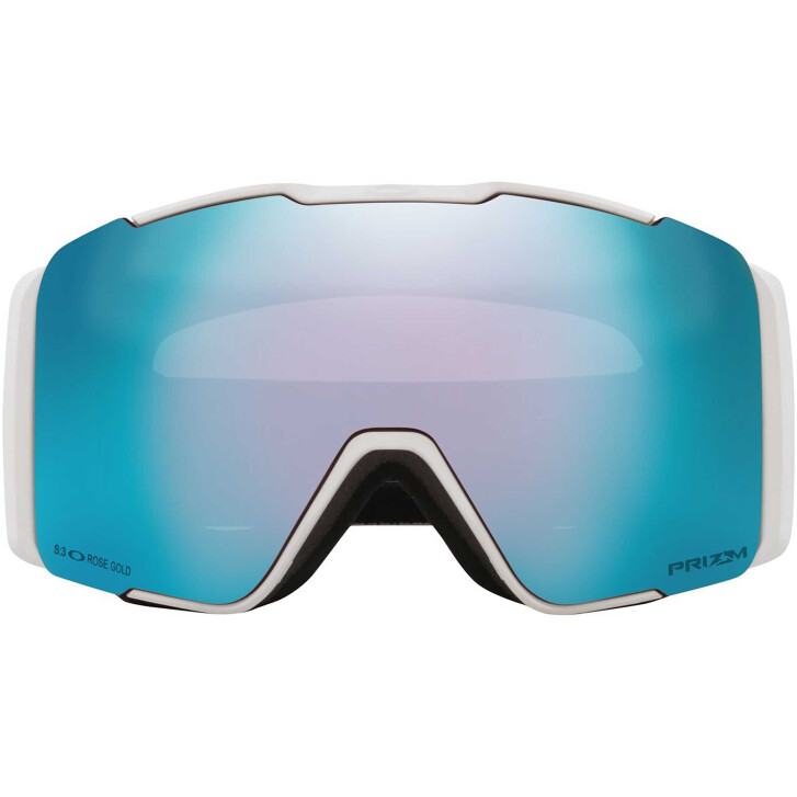 Oakley Line Miner Pro L Ski Brille (White/Prizm Sapphire)