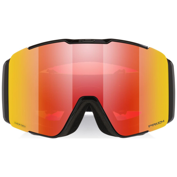 Oakley Line Miner Pro L Ski Brille (White Fingerprint/Prizm Torch)