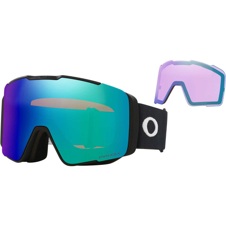 Oakley Line Miner Pro M Ski Brille (Black/Prizm Argon)