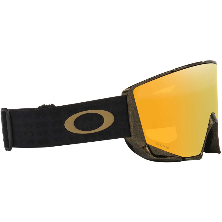 Oakley Flow Scape L Ski Brille (Black/Prizm 24k)