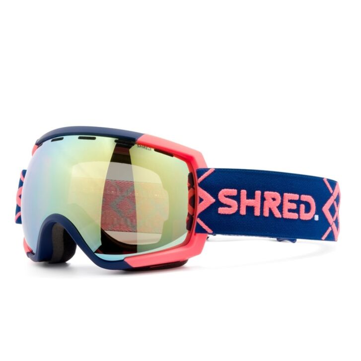 Shred RARIFY BIGSHOW NAVY/RUST CBL HERO MIRROR VLT 14% Ski Brille