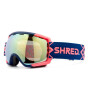Shred RARIFY BIGSHOW NAVY/RUST CBL HERO MIRROR VLT 14% Ski Brille