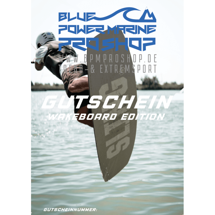 Einkaufs- und Geschenkgutschein Wakeboard Edt.